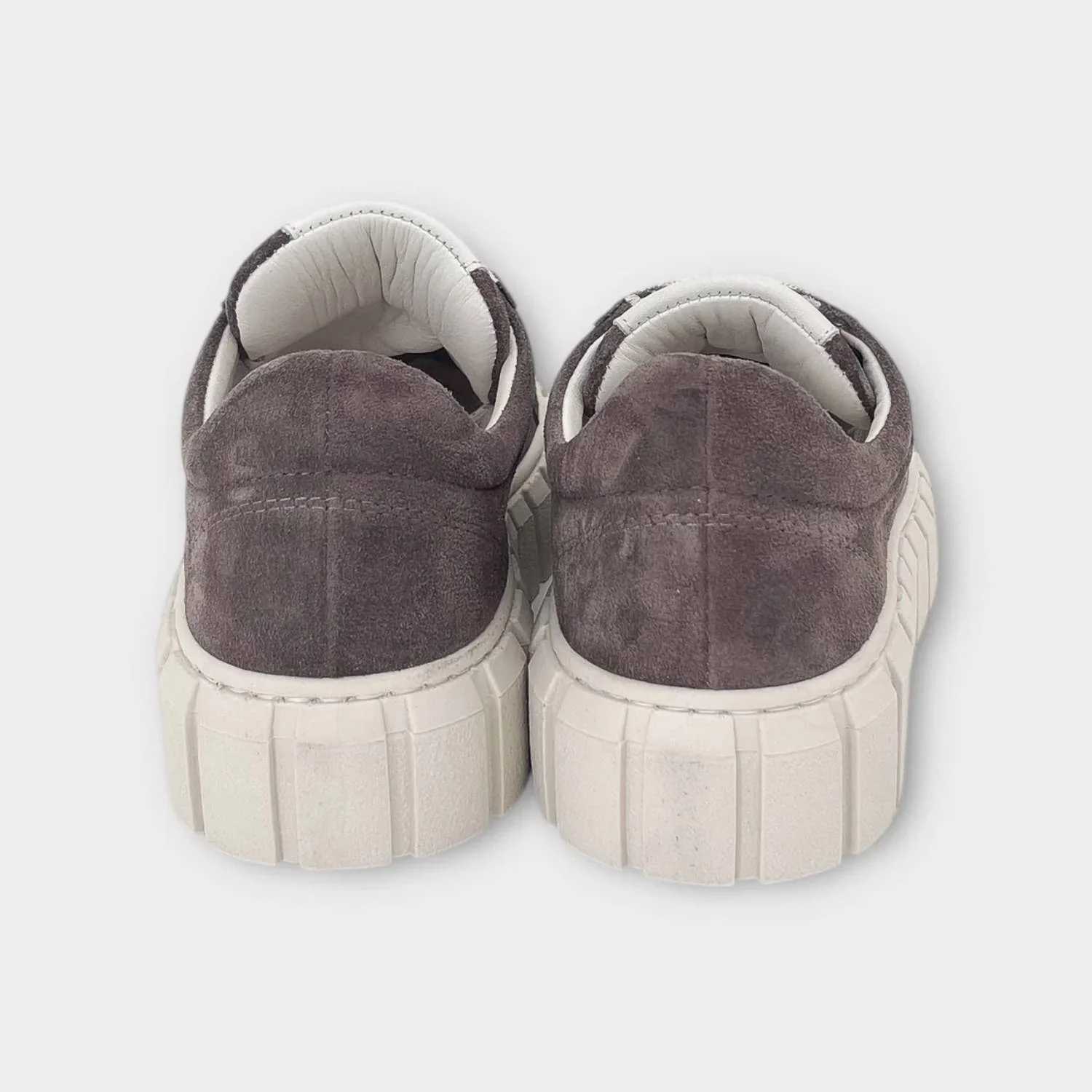 Women's Talia Platform Sneaker In Espresso Suede - Image 3