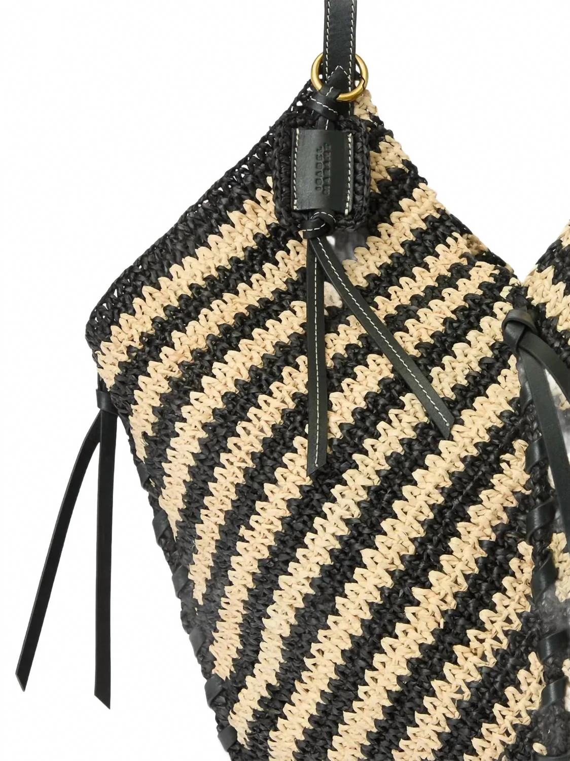 Women's Tampa Bag In Black/natural - Image 4
