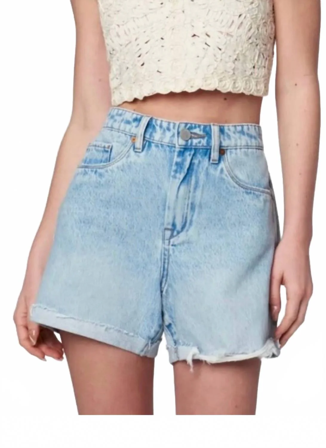 Women's The Perry Mom Short In Blue