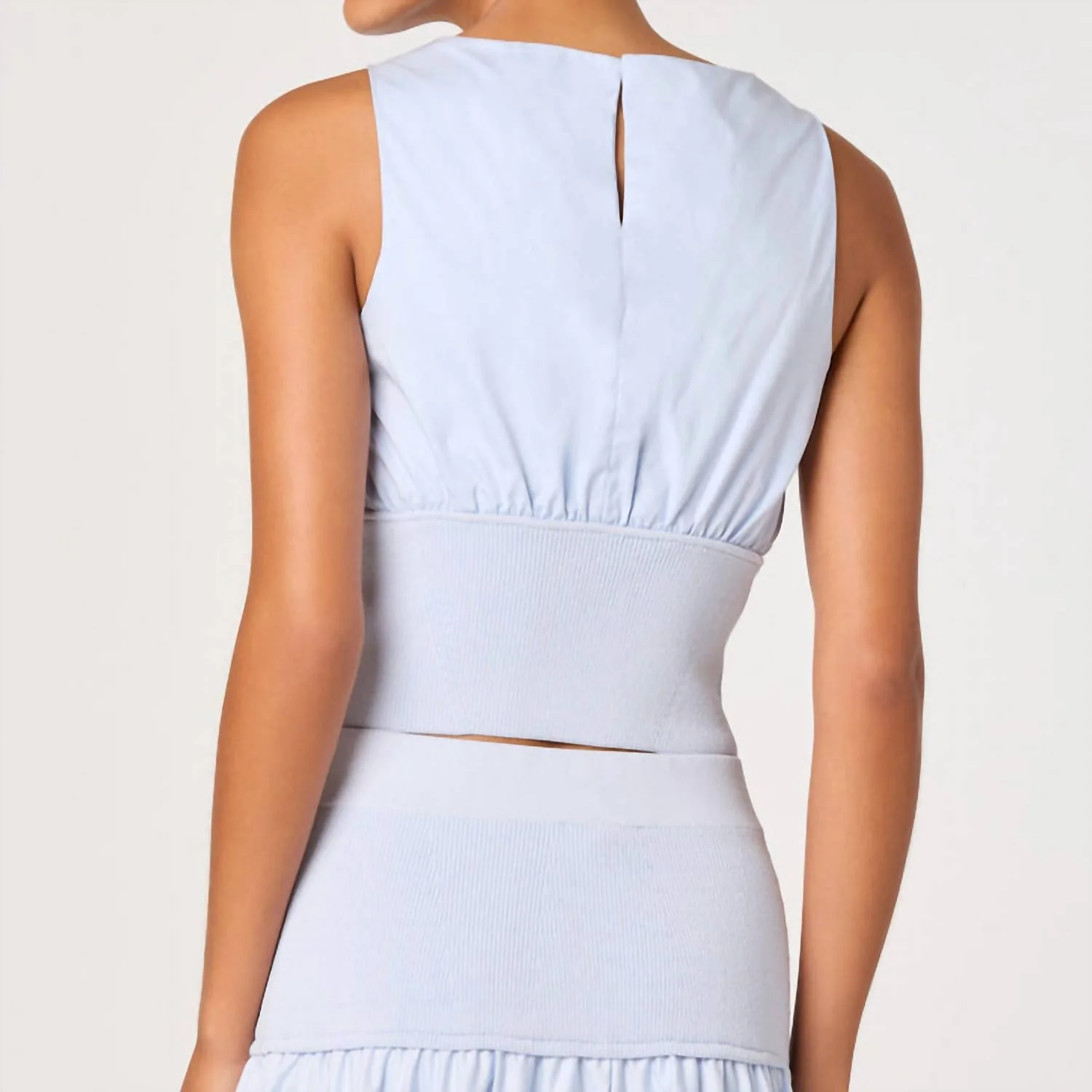 Women's Thesan Top In Blue - Image 2