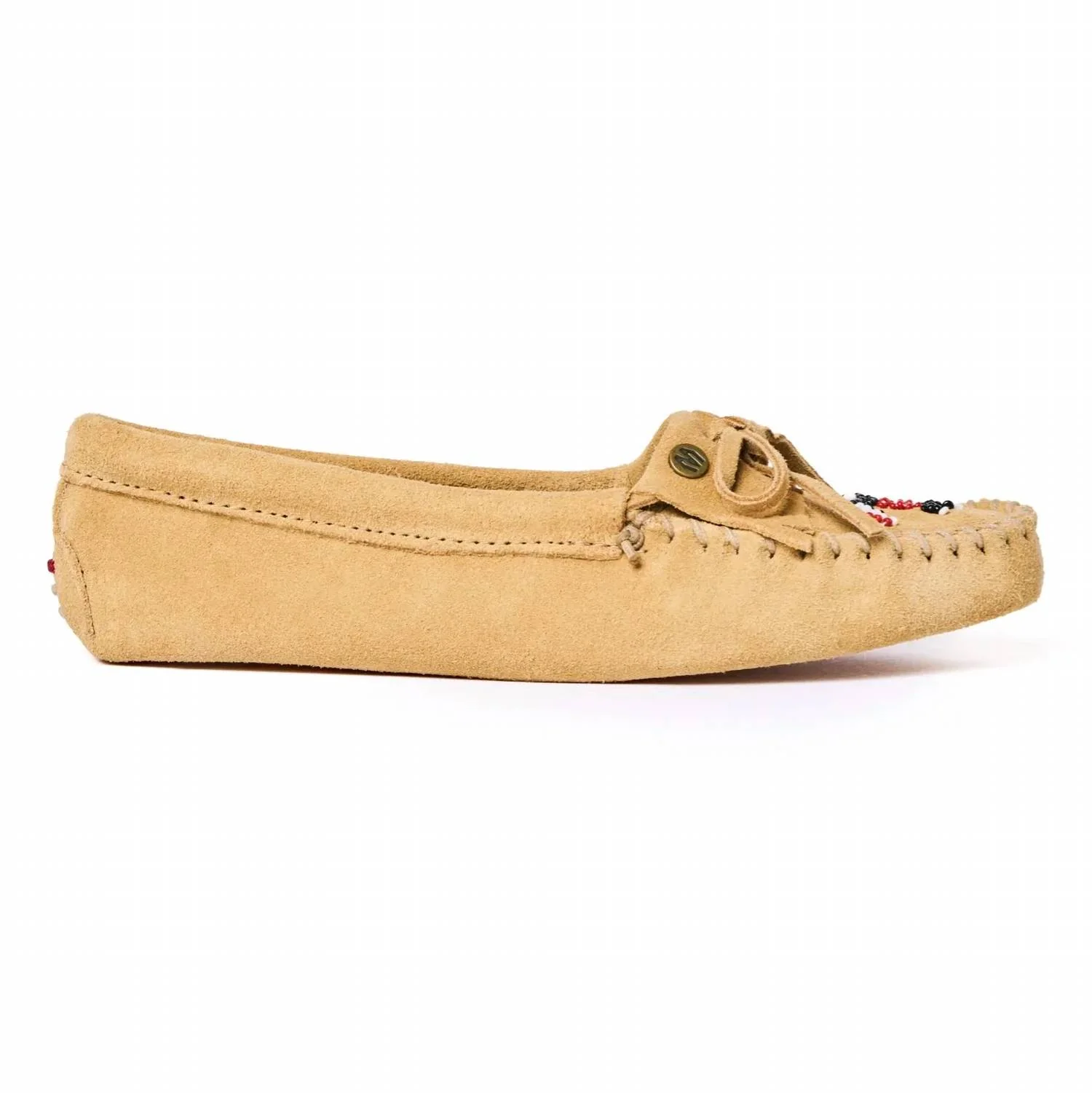 Women's Thunderbird Animikii Softsole Moccasins In Tan