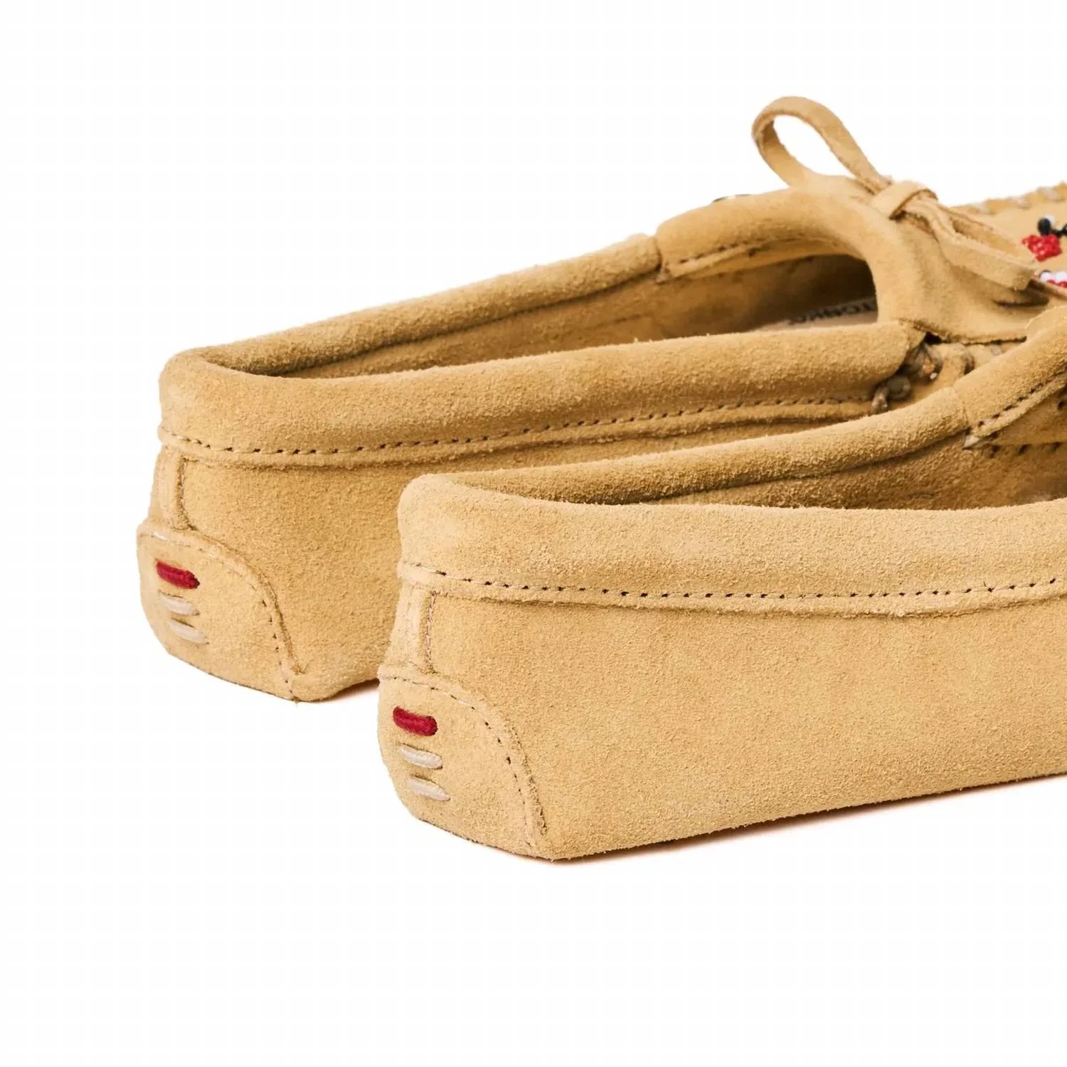 Women's Thunderbird Animikii Softsole Moccasins In Tan - Image 5