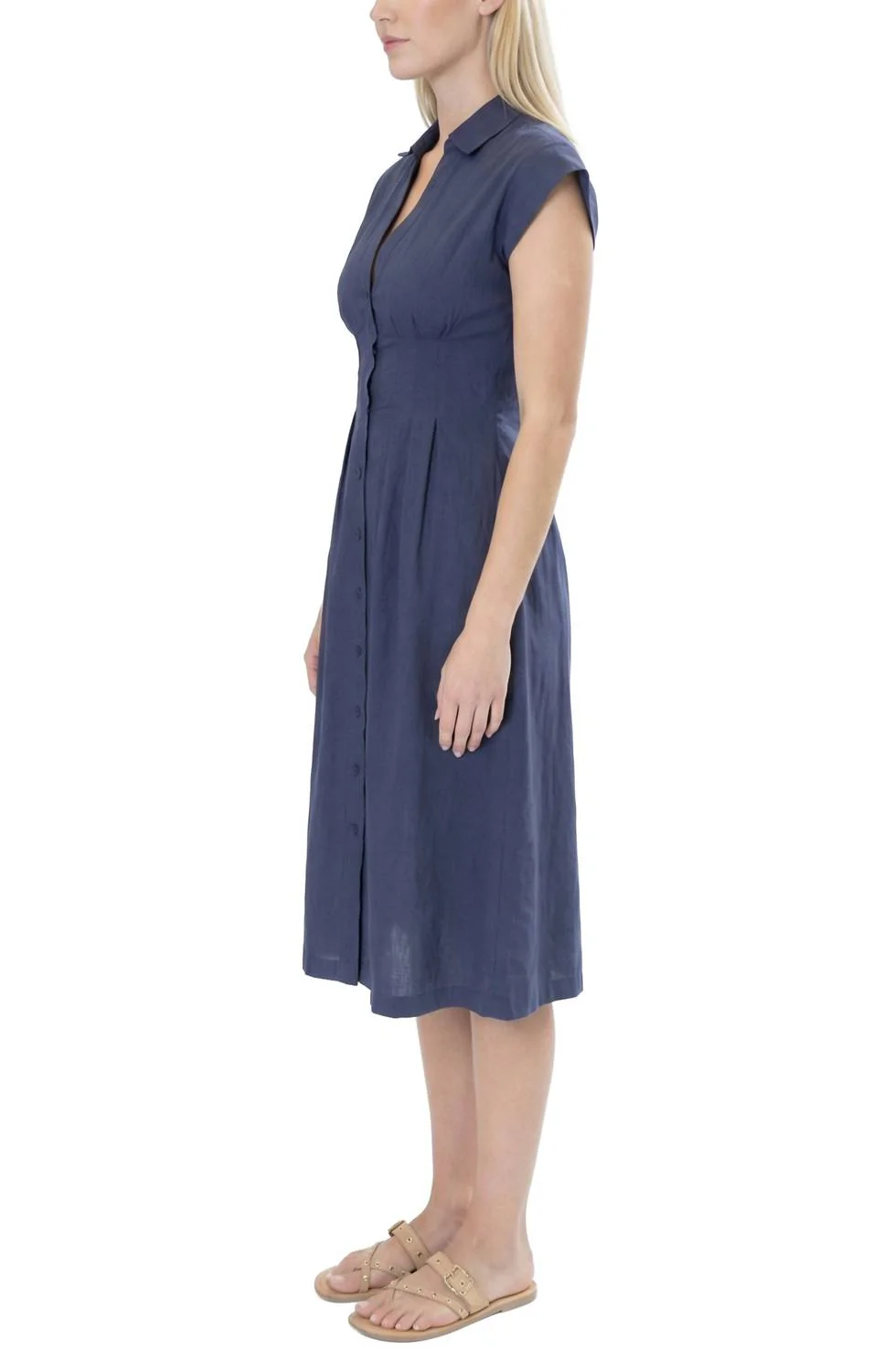 Women's Tia Dress In Navy - Image 2