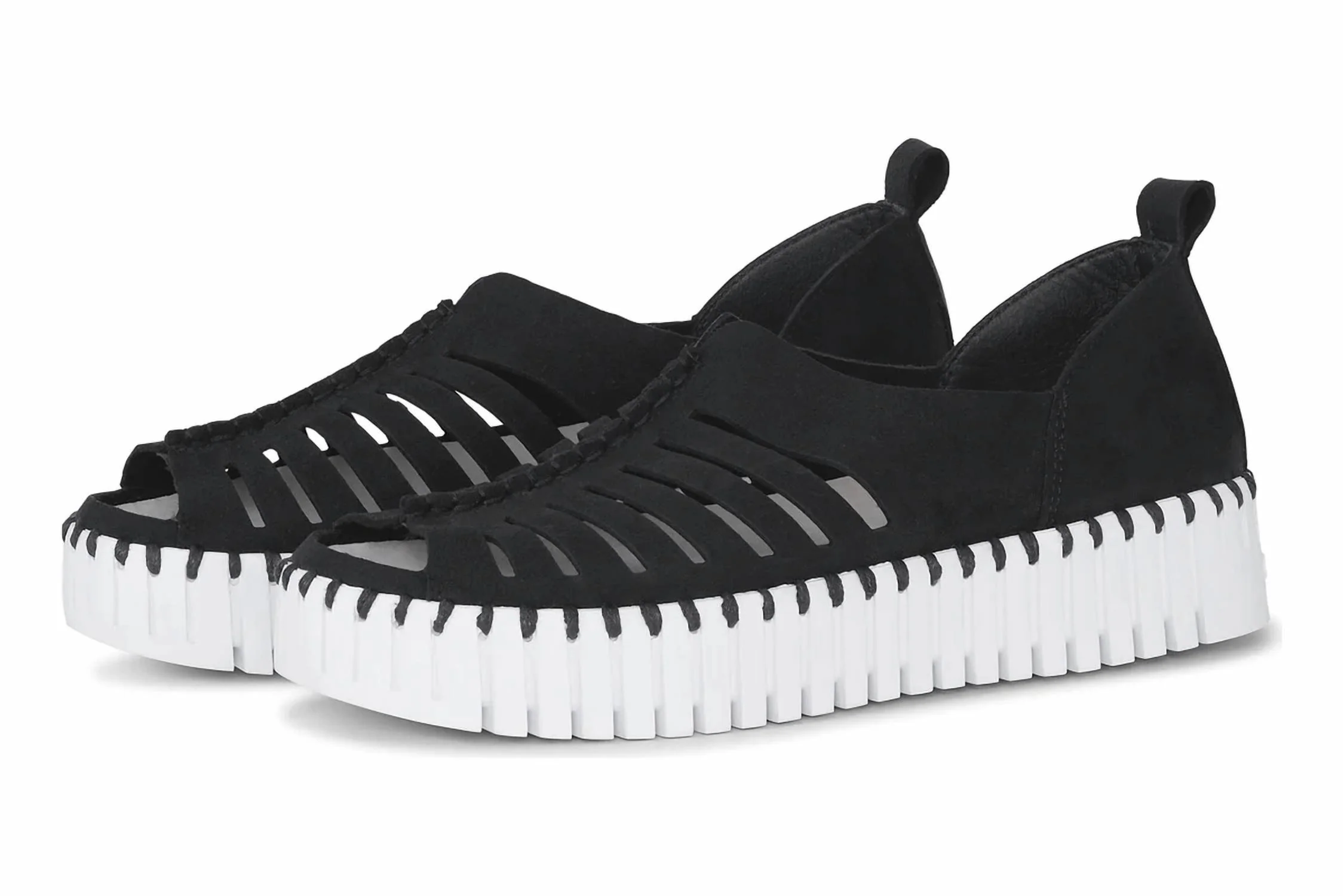 Women's Tulip 9376 Slip-On Sneaker In Black - Image 2