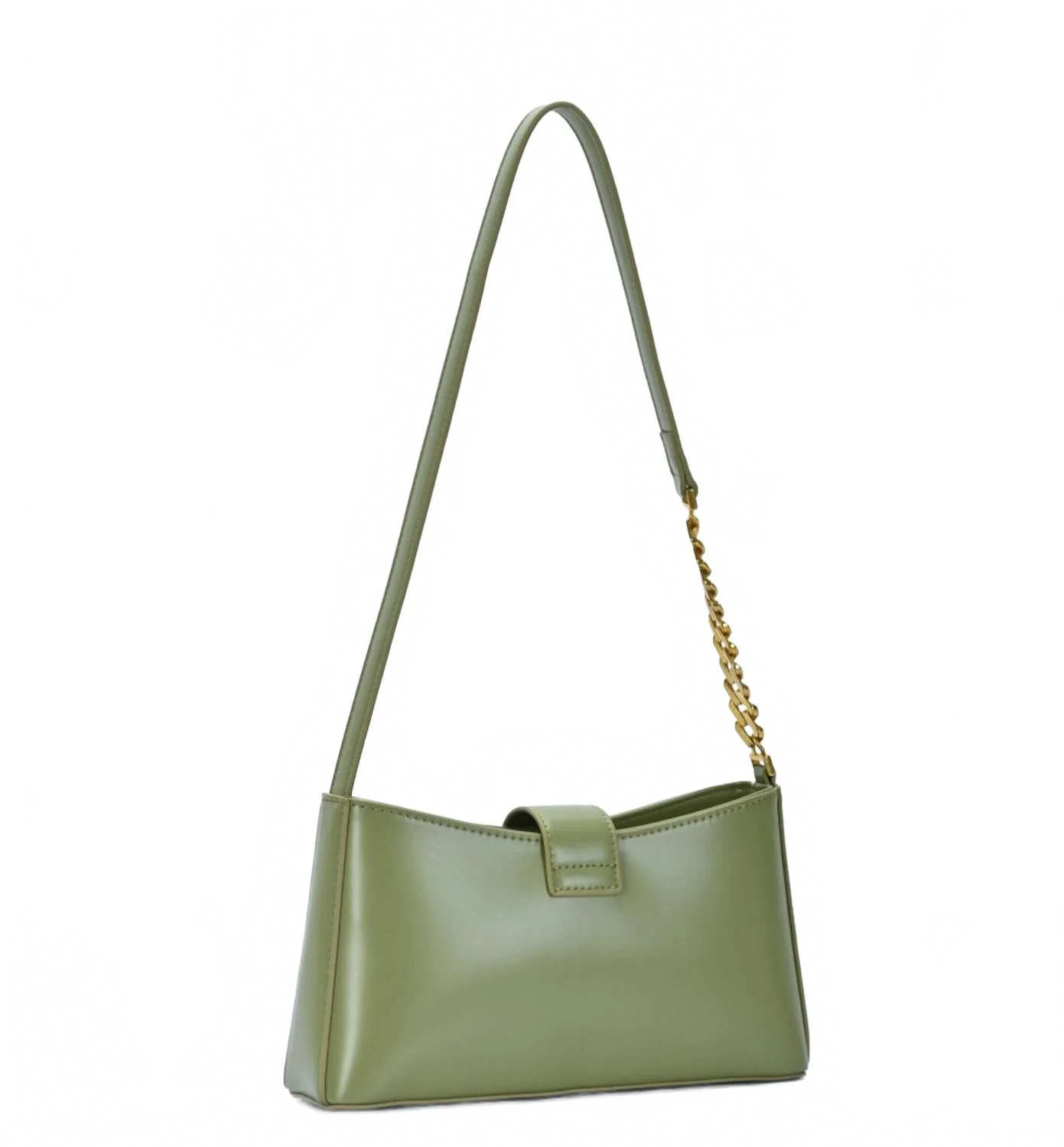 Women's Ultimate Little Purse With Chain Detailed Handle Bag In Sage - Image 2