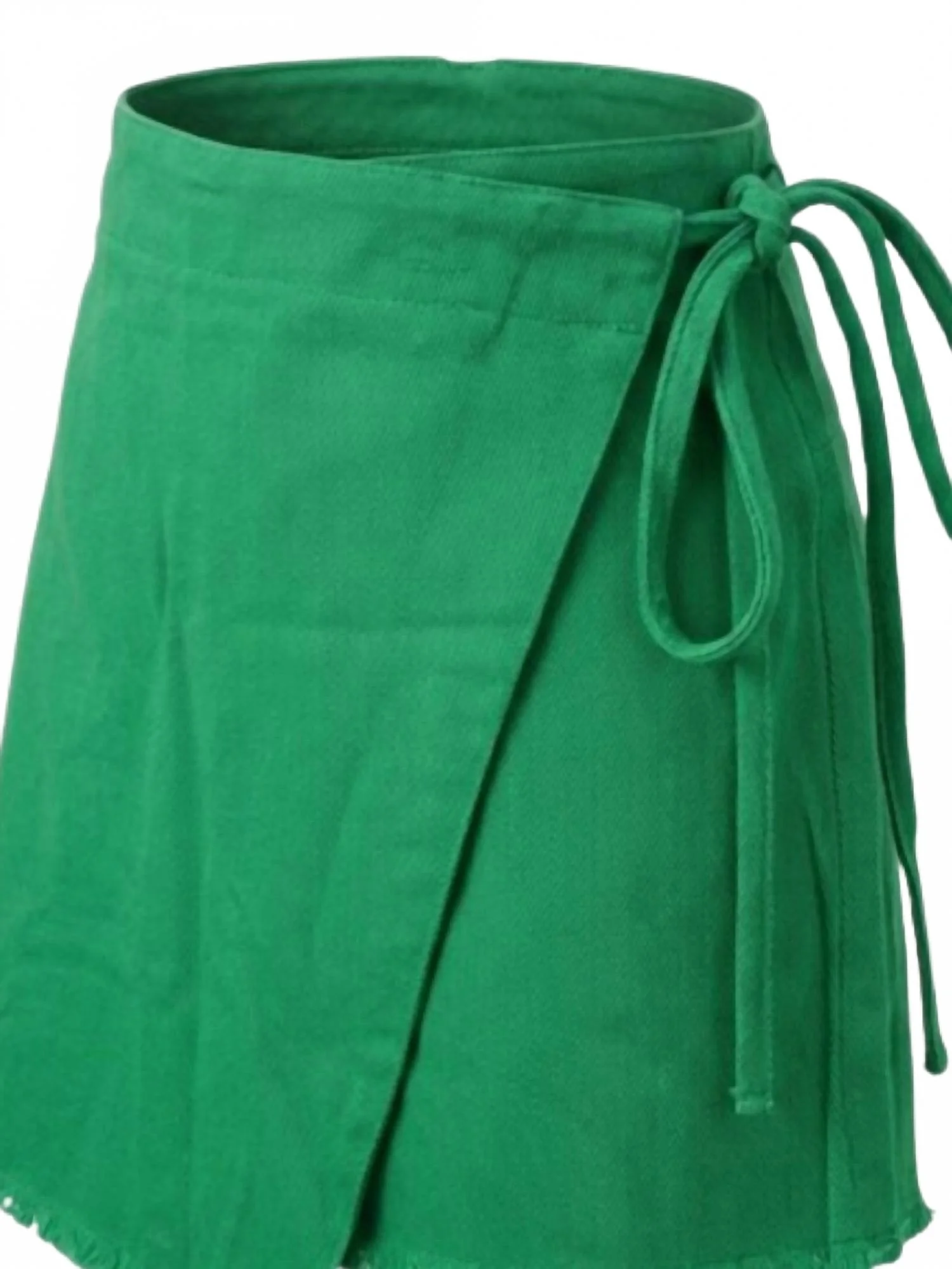 Women's Urban Edge Mineral Wrap Skort In Green - Image 2