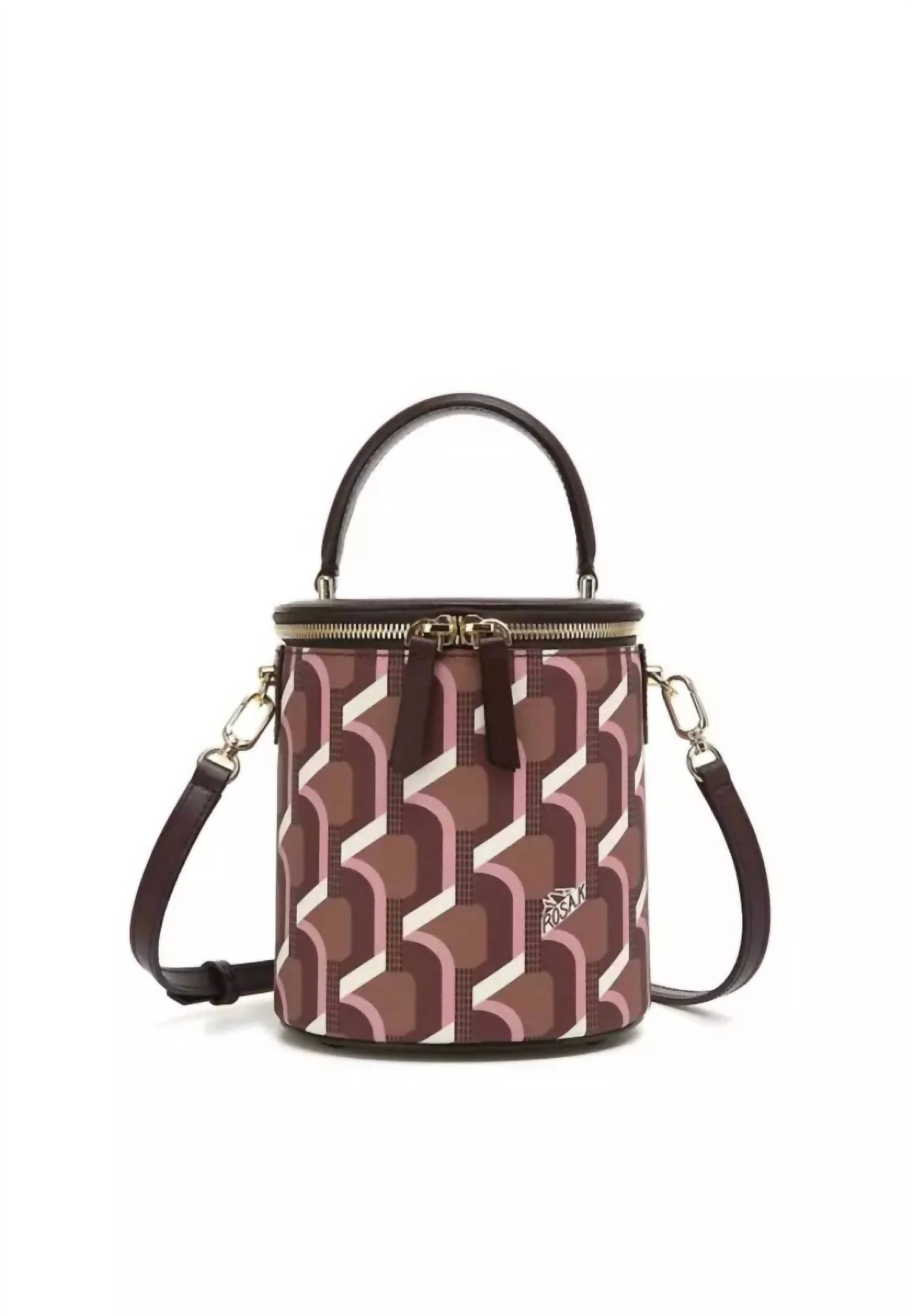 Women's Vanity Monogram Tote Bag In Rose Cognac