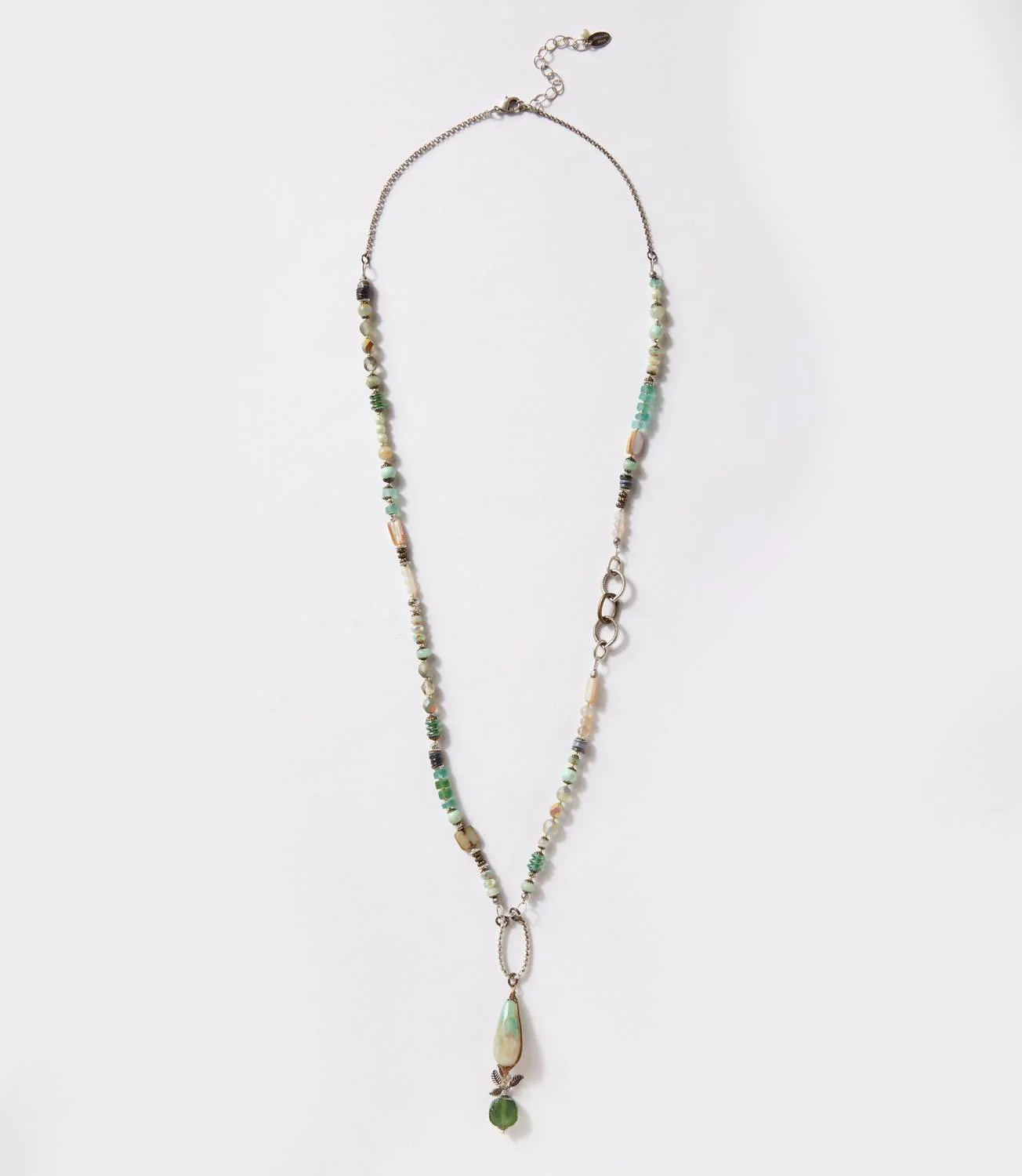 Women's Venetian Dream Gemstone Necklace In Aqua - Image 4