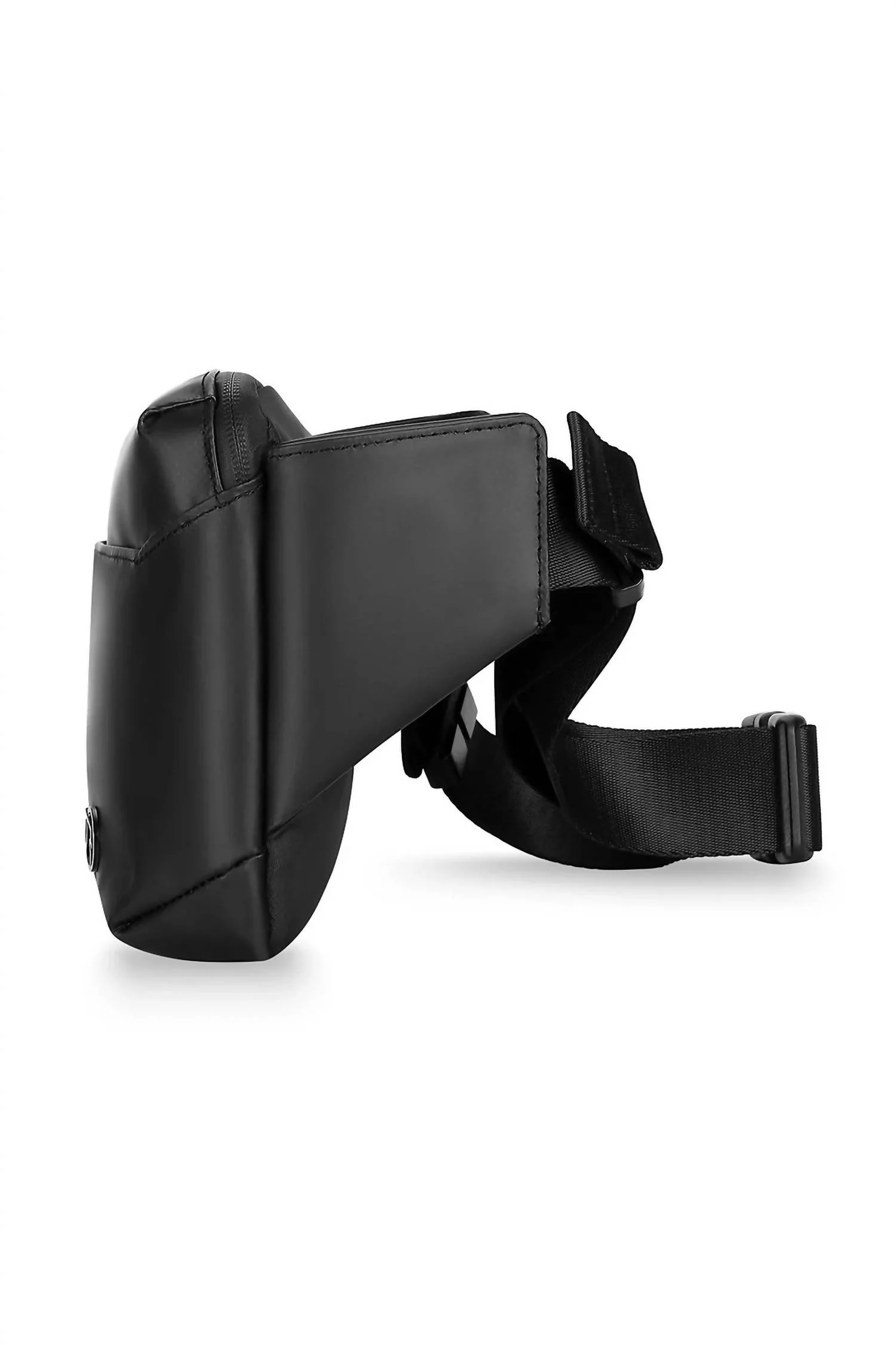 Women's Waterproof Crossbody Sling 2.75L Bag In Black - Image 2
