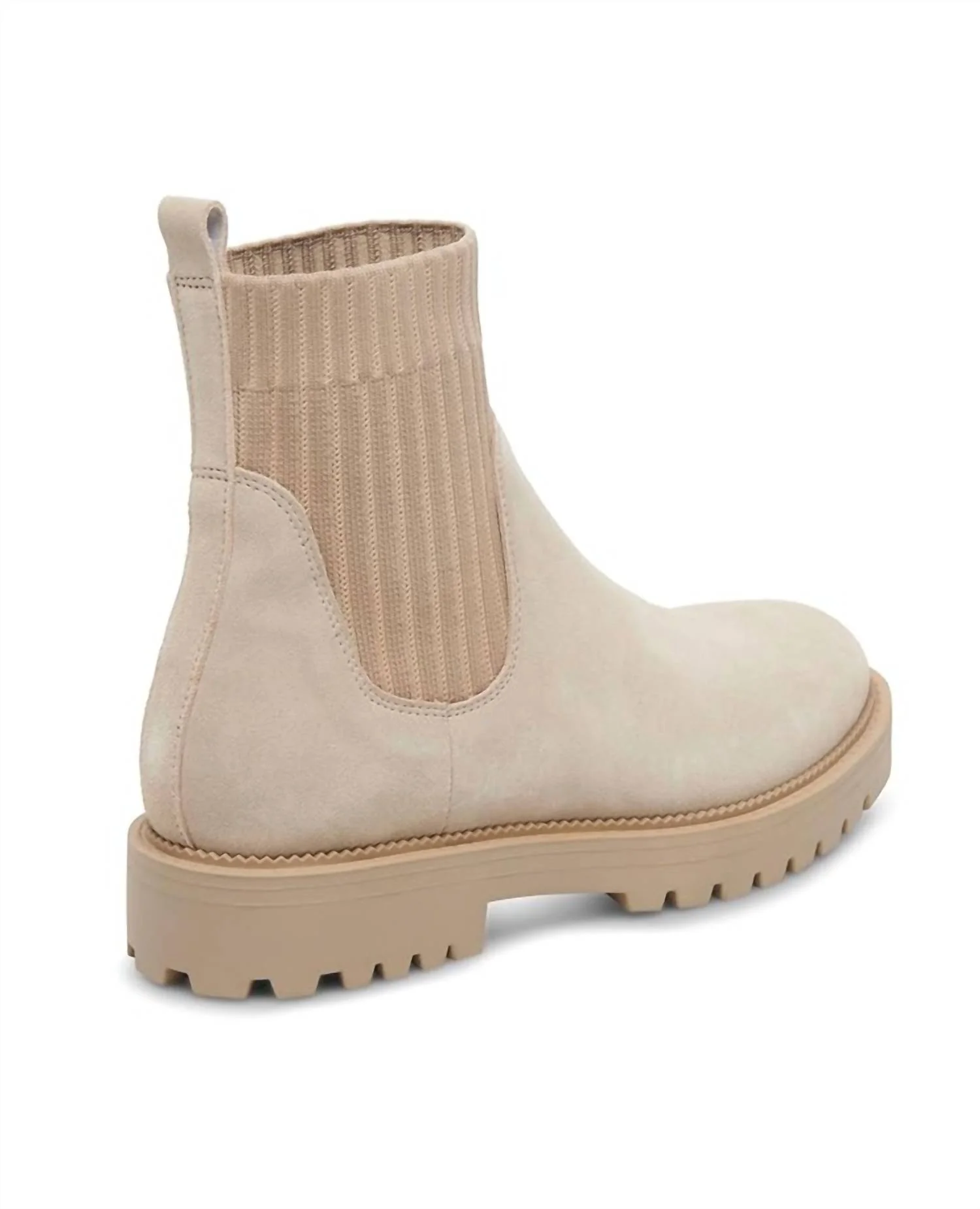 Women's Waterproof Hallie Ankle Boot In Sand Suede - Image 3