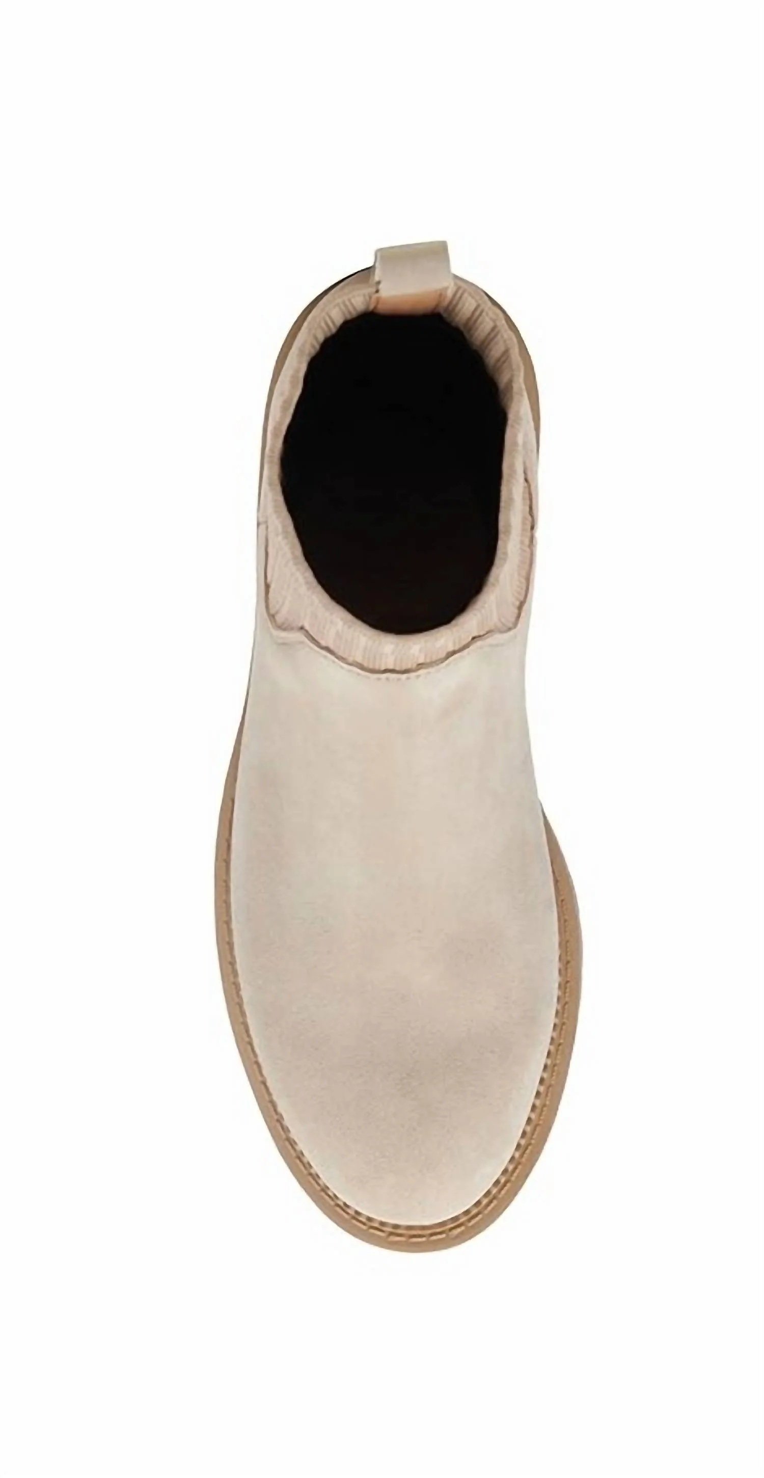 Women's Waterproof Hallie Ankle Boot In Sand Suede - Image 4