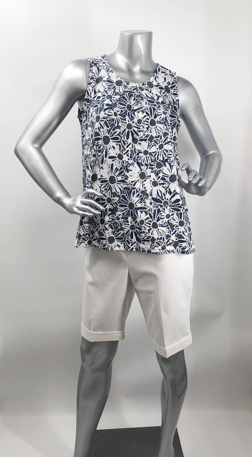 Women's Waverly Bermuda Shorts In White - Image 2