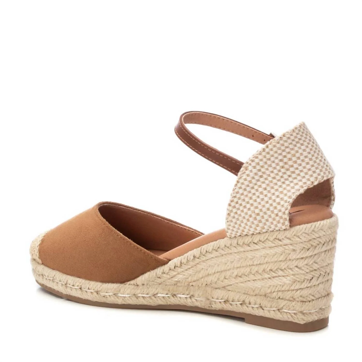 Women's Wedge Sandals In Camel - Image 2