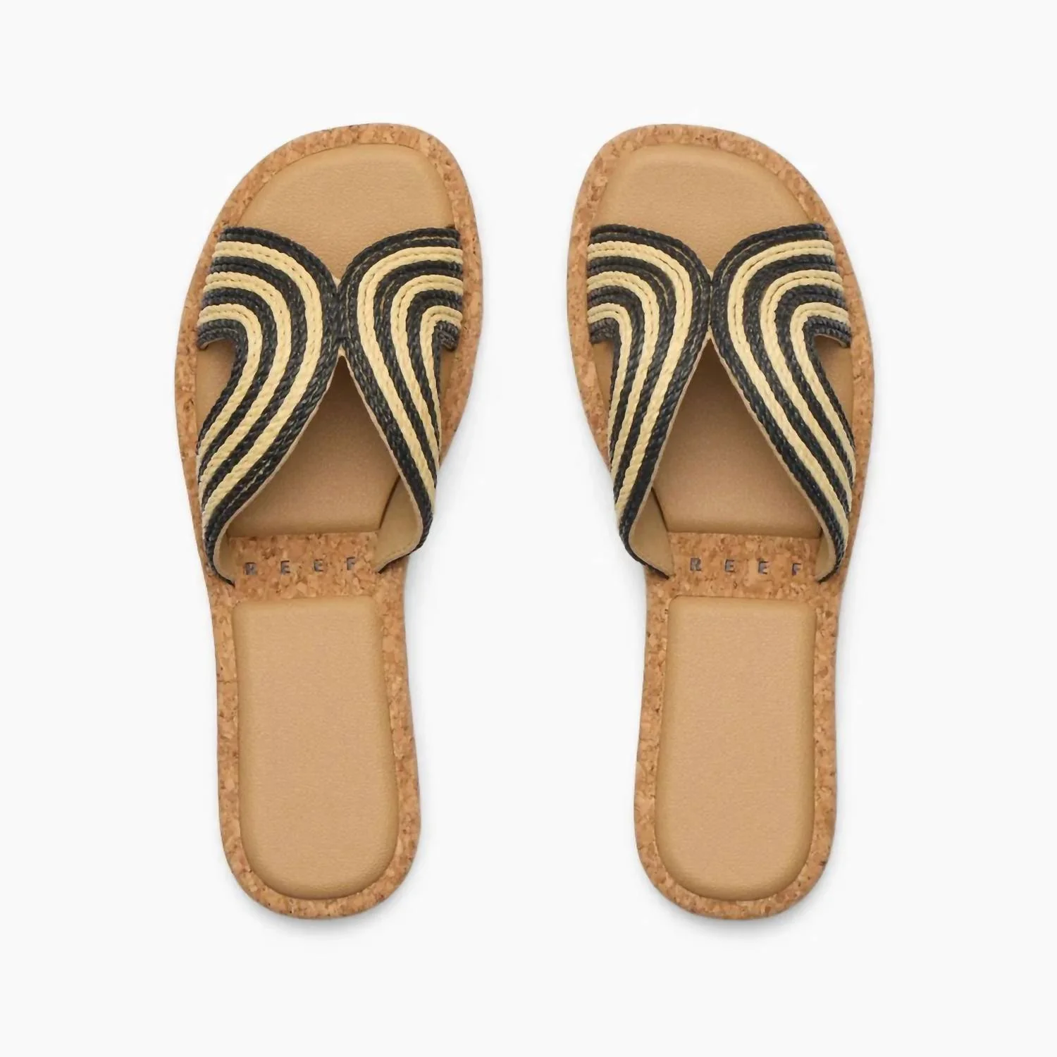 Women's Willow Paisley Sandal In Black/white Textile - Image 5