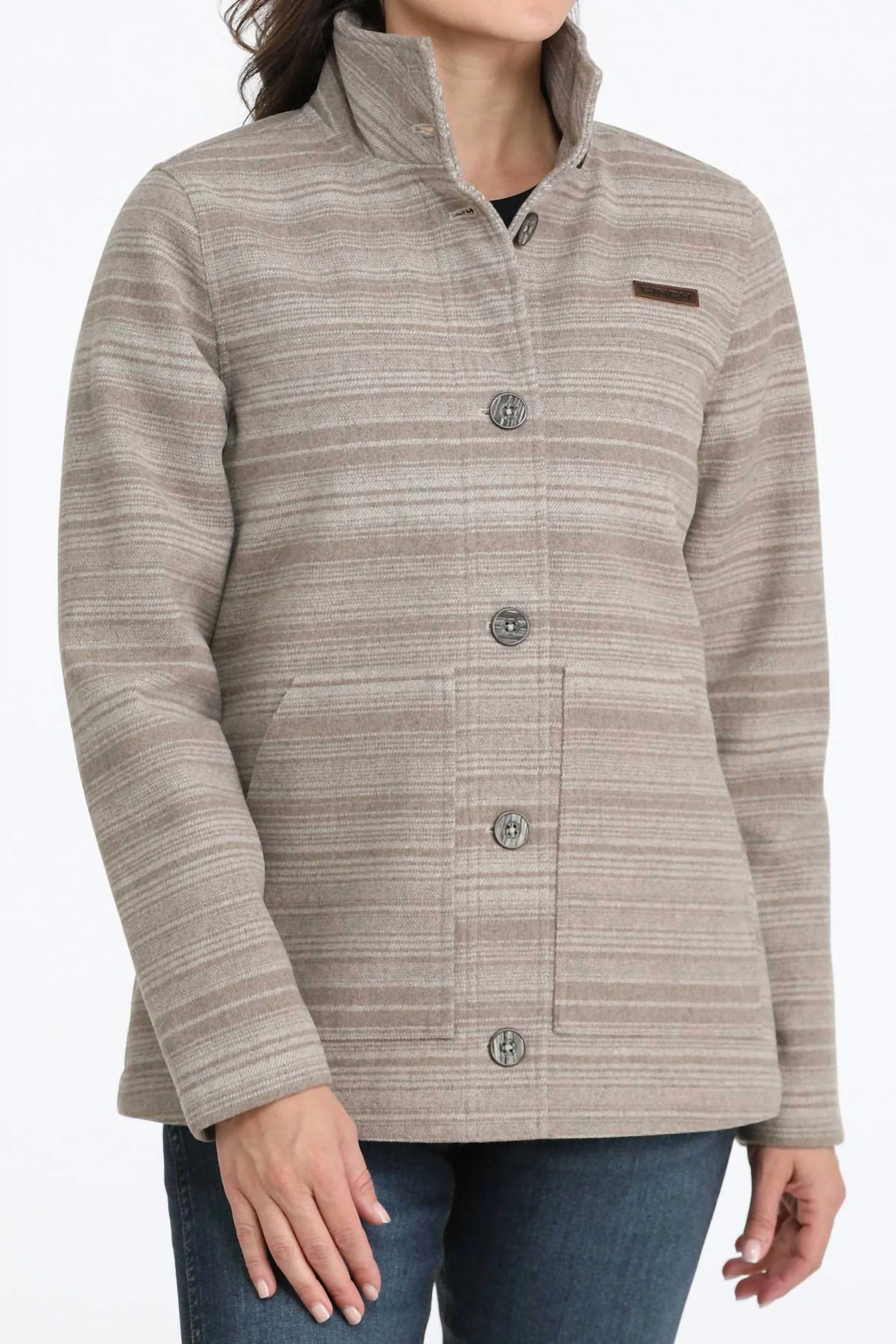 Women's Wooly Coat In Gray