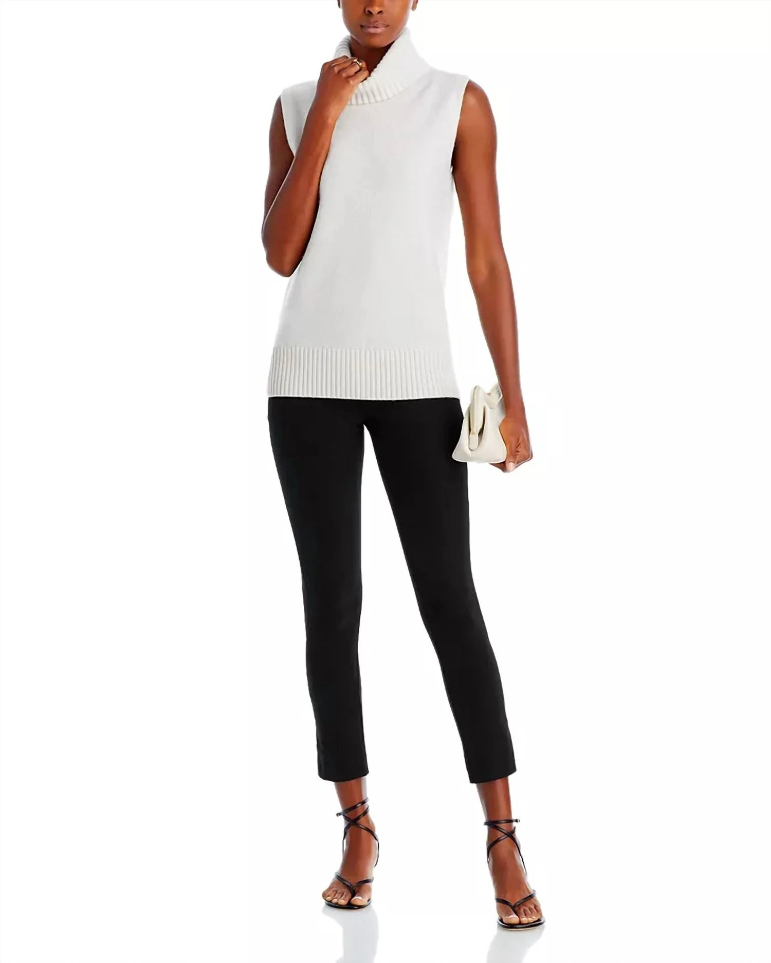 Women's Zip Back Scuba Legging In Black