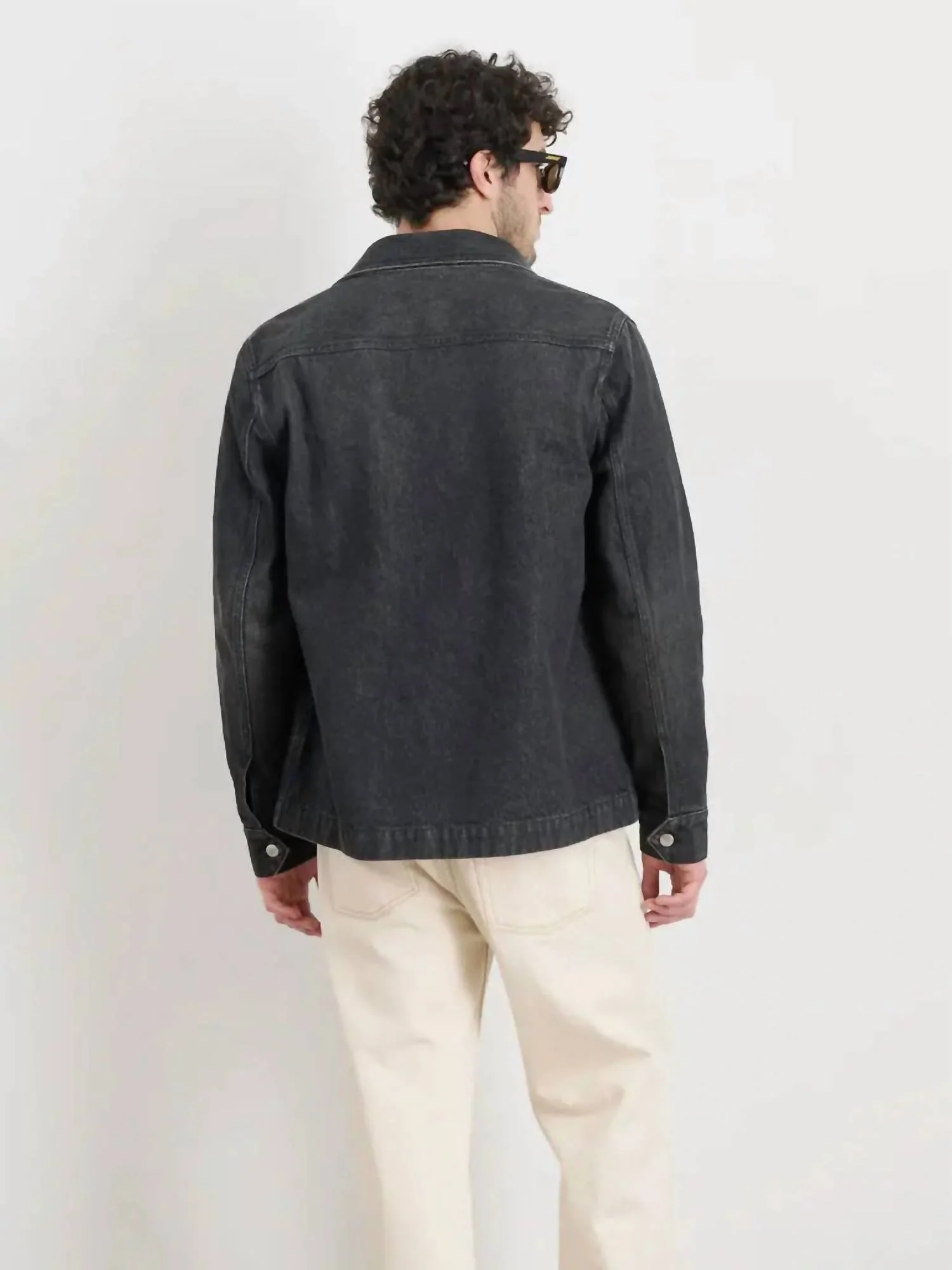 Work Jacket In Black - Image 2