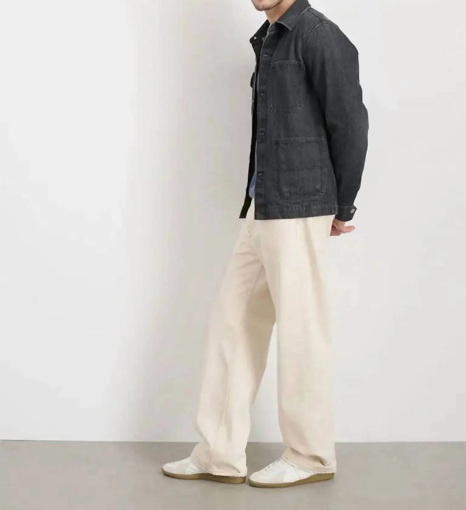 Work Jacket In Black - Image 4