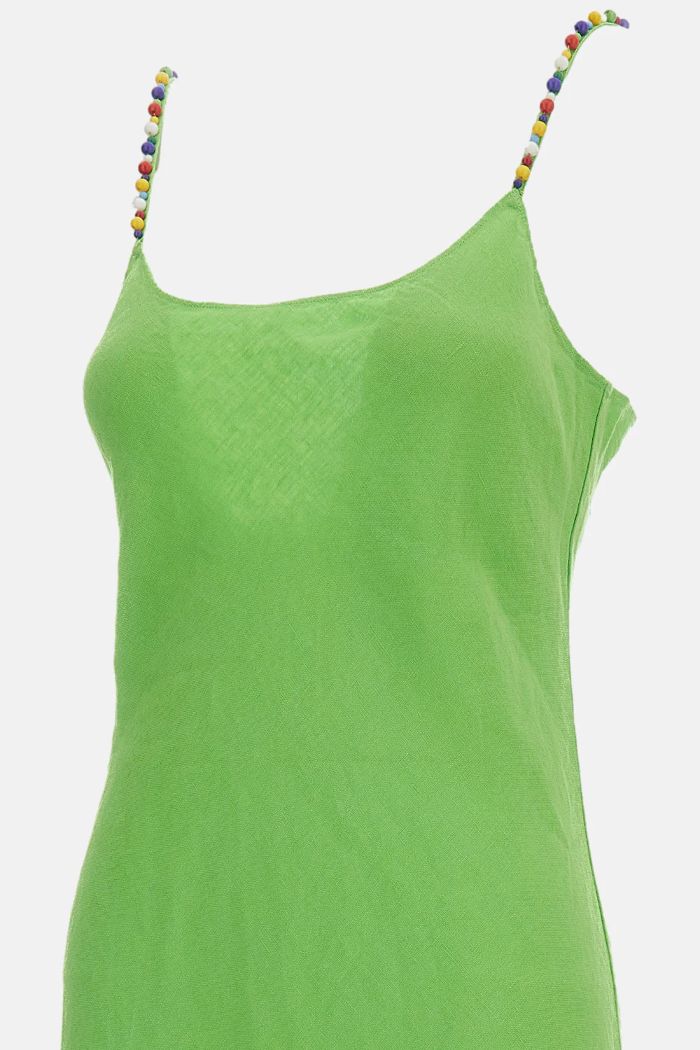 Woven Linen Slip Dress - Image 2