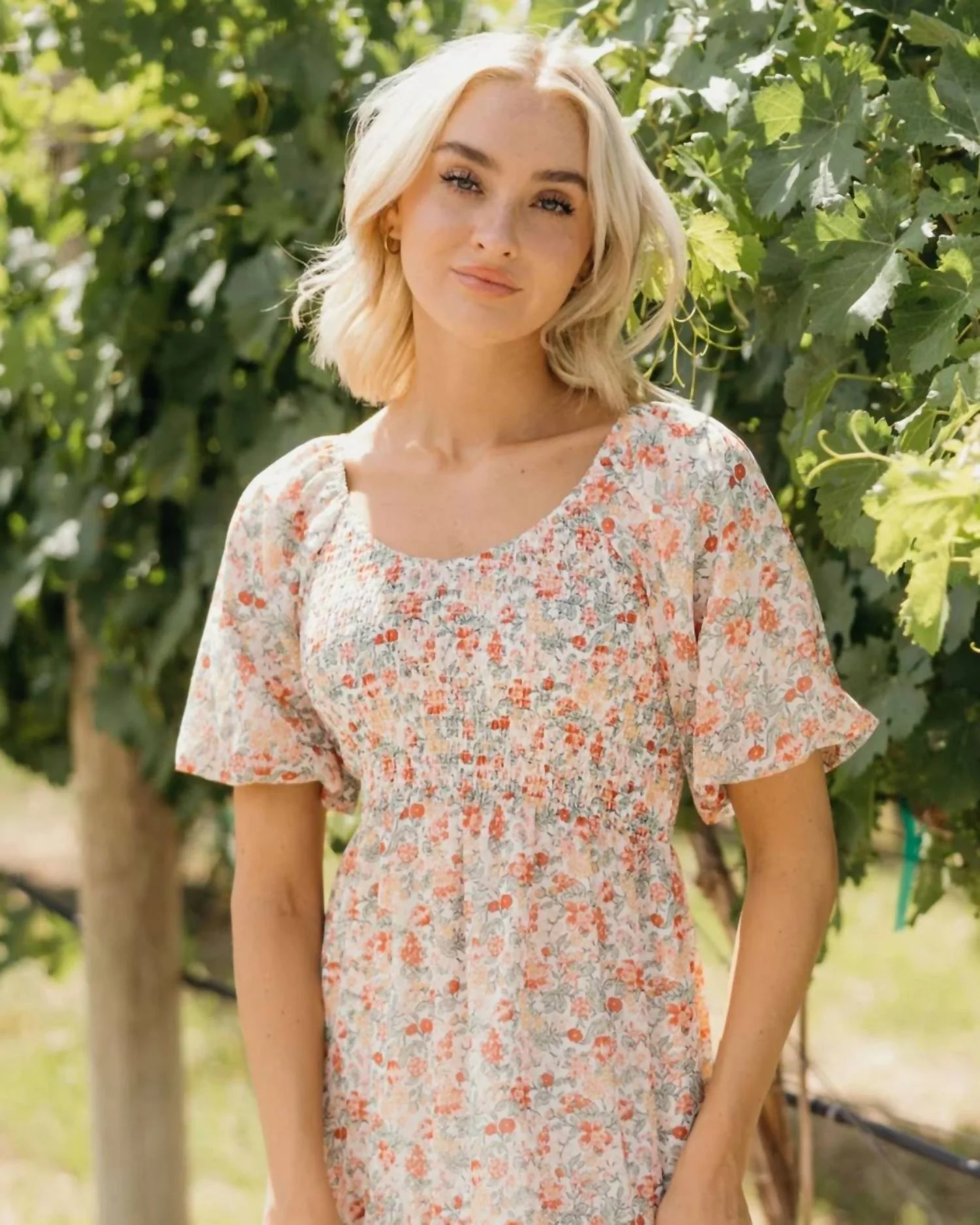 Wyoming Midi Dress In Country Flair - Image 3
