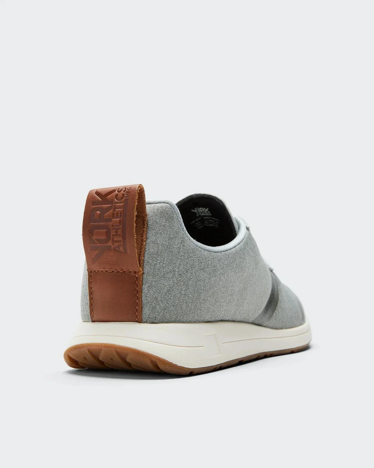 York Athletics Mfg. The Henry Sneaker Men's Gray Running Shoes ZAP1316 - Image 4