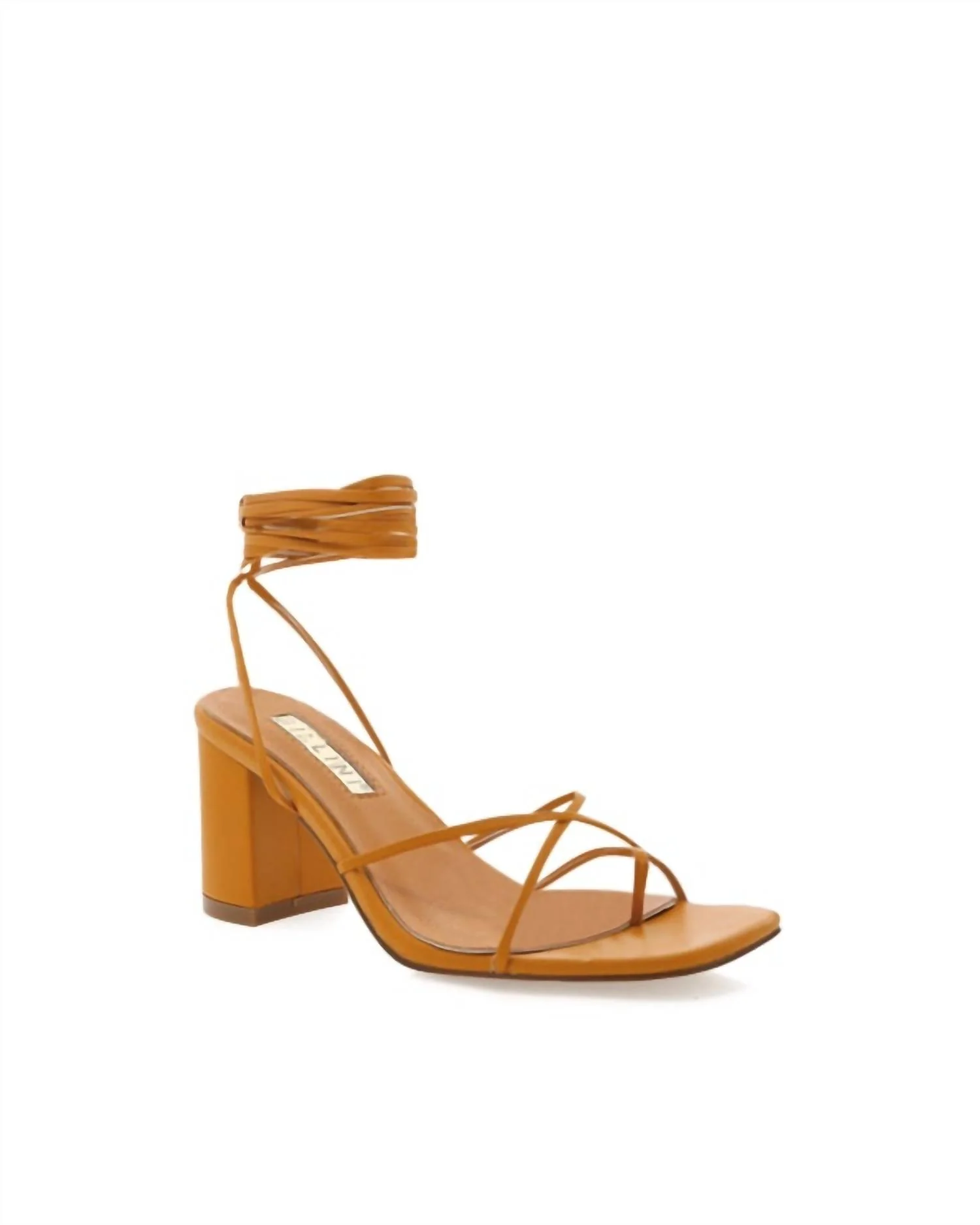 Younes Heels In Mango - Image 2