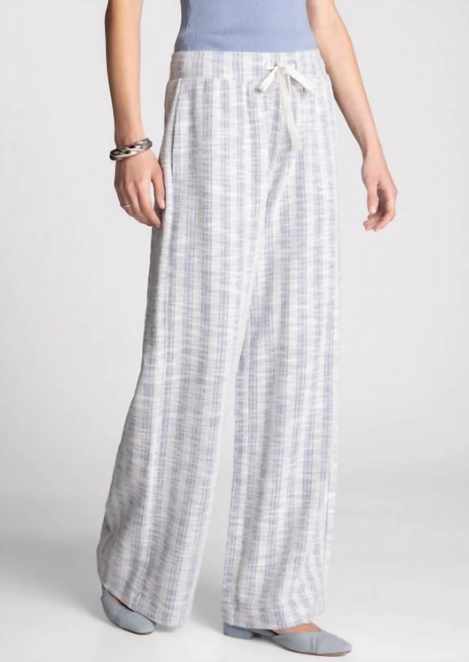 Zaria Pants In Light Seablue - Image 5